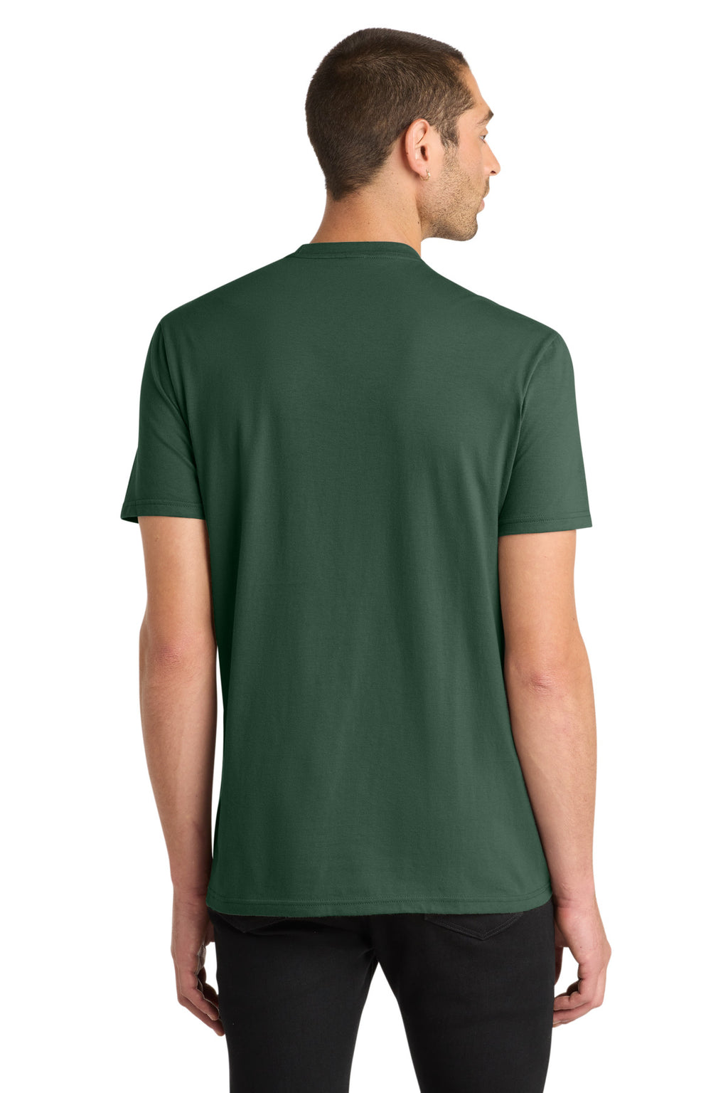 District Very Important Tee . DT6000 - Forest Green - back