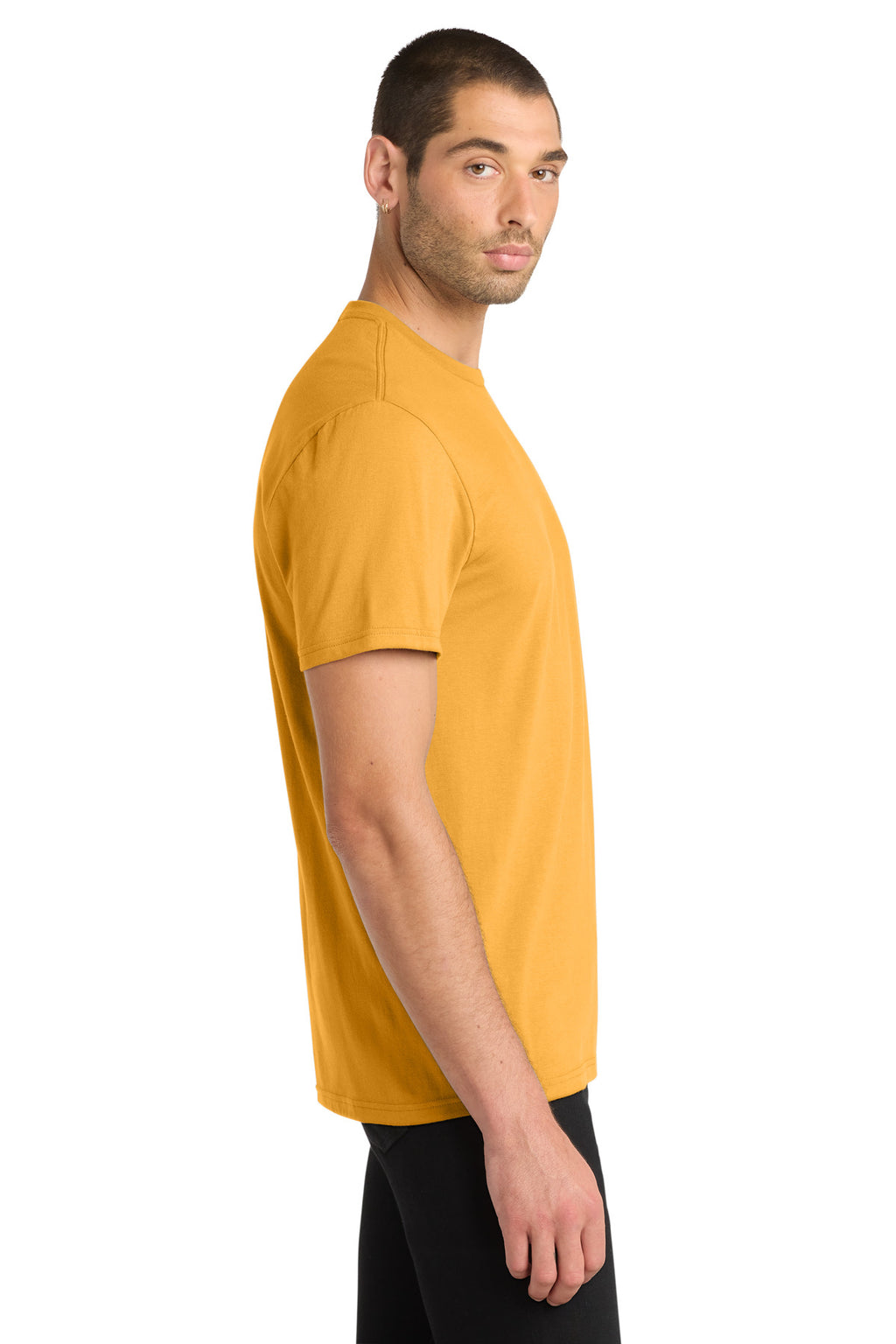 District Very Important Tee . DT6000 - Gold - side