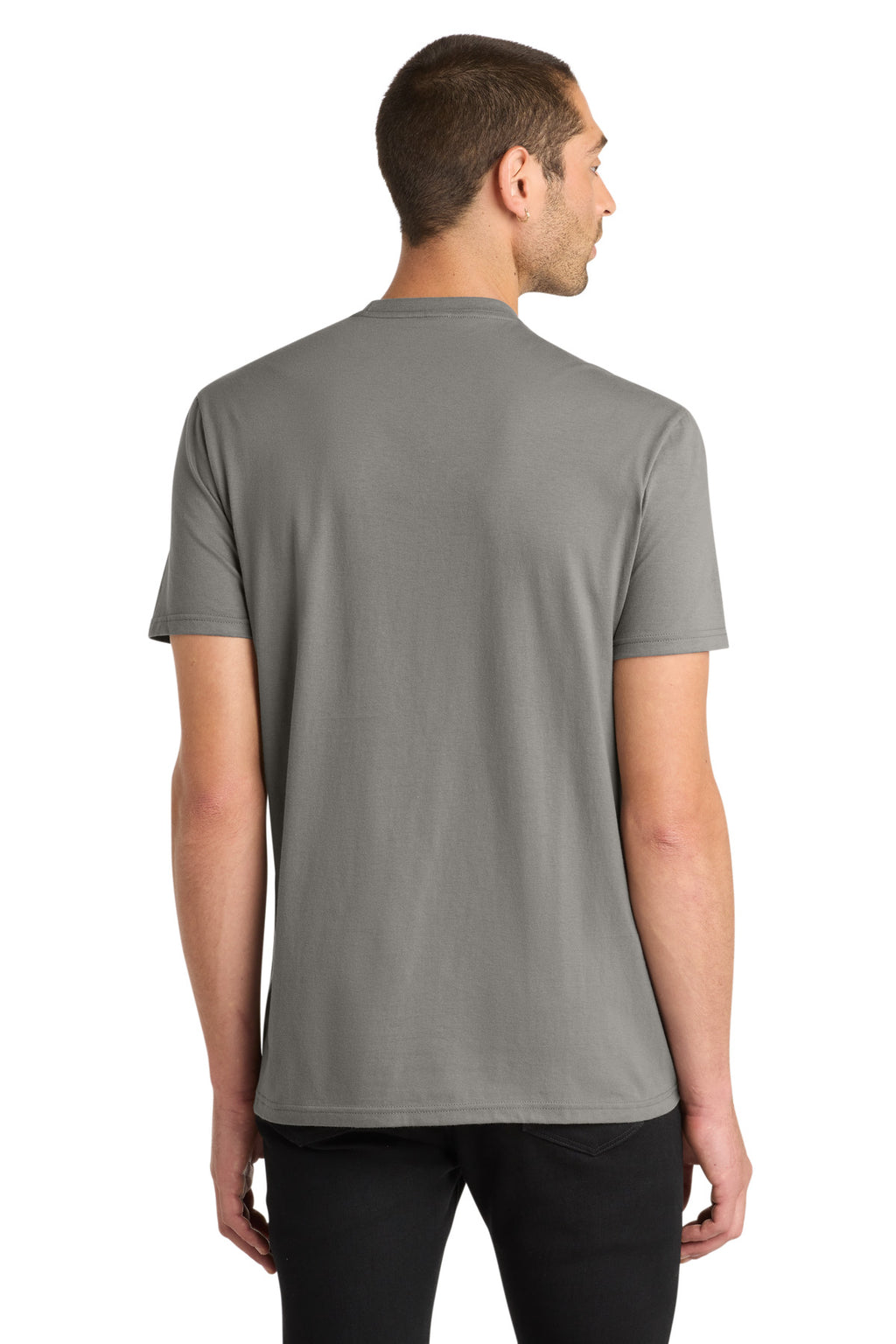 District Very Important Tee . DT6000 - Grey - back