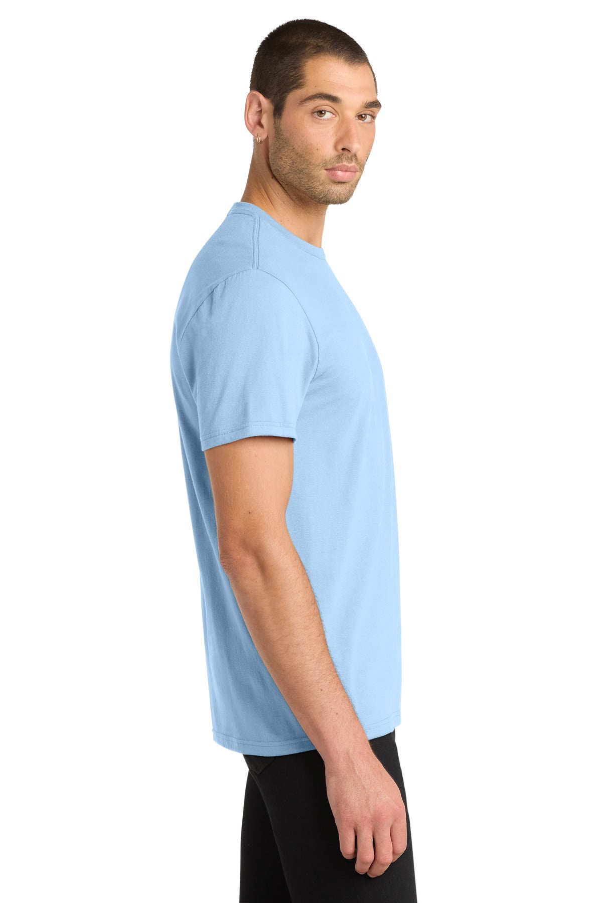 District Very Important Tee . DT6000 - Ice Blue - side