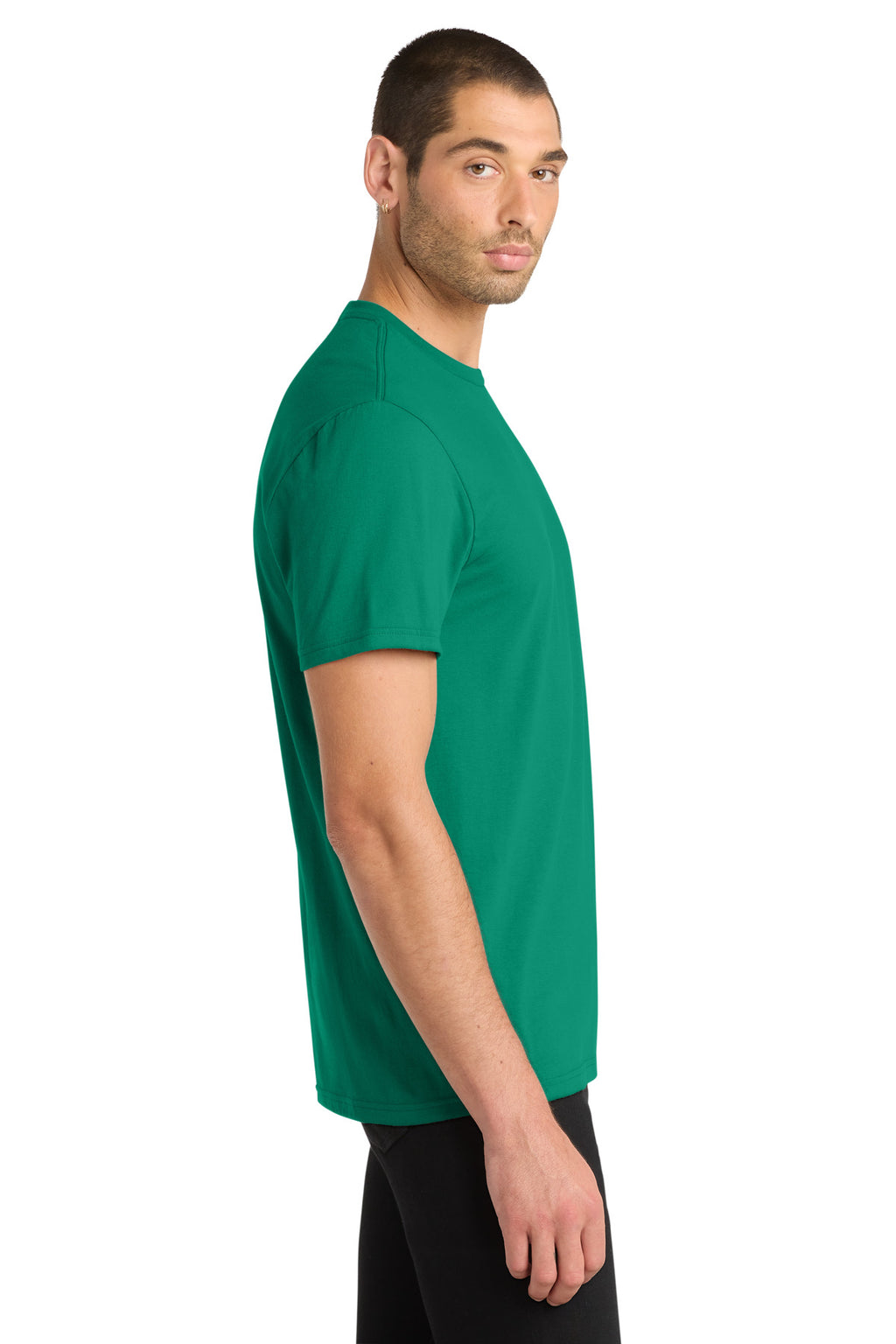 District Very Important Tee . DT6000 - Jewel Green - side