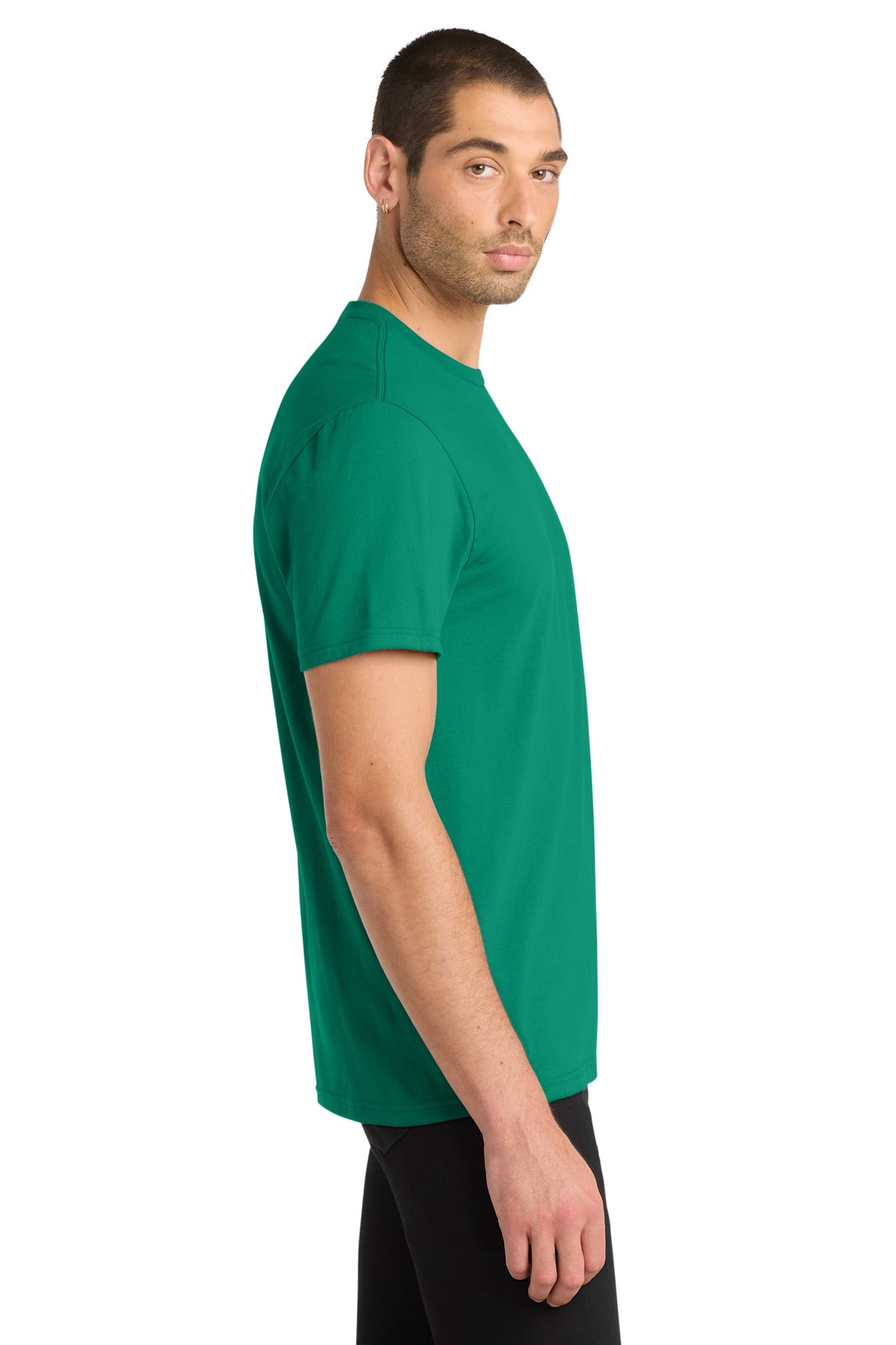 District Very Important Tee . DT6000 - Jewel Green - side