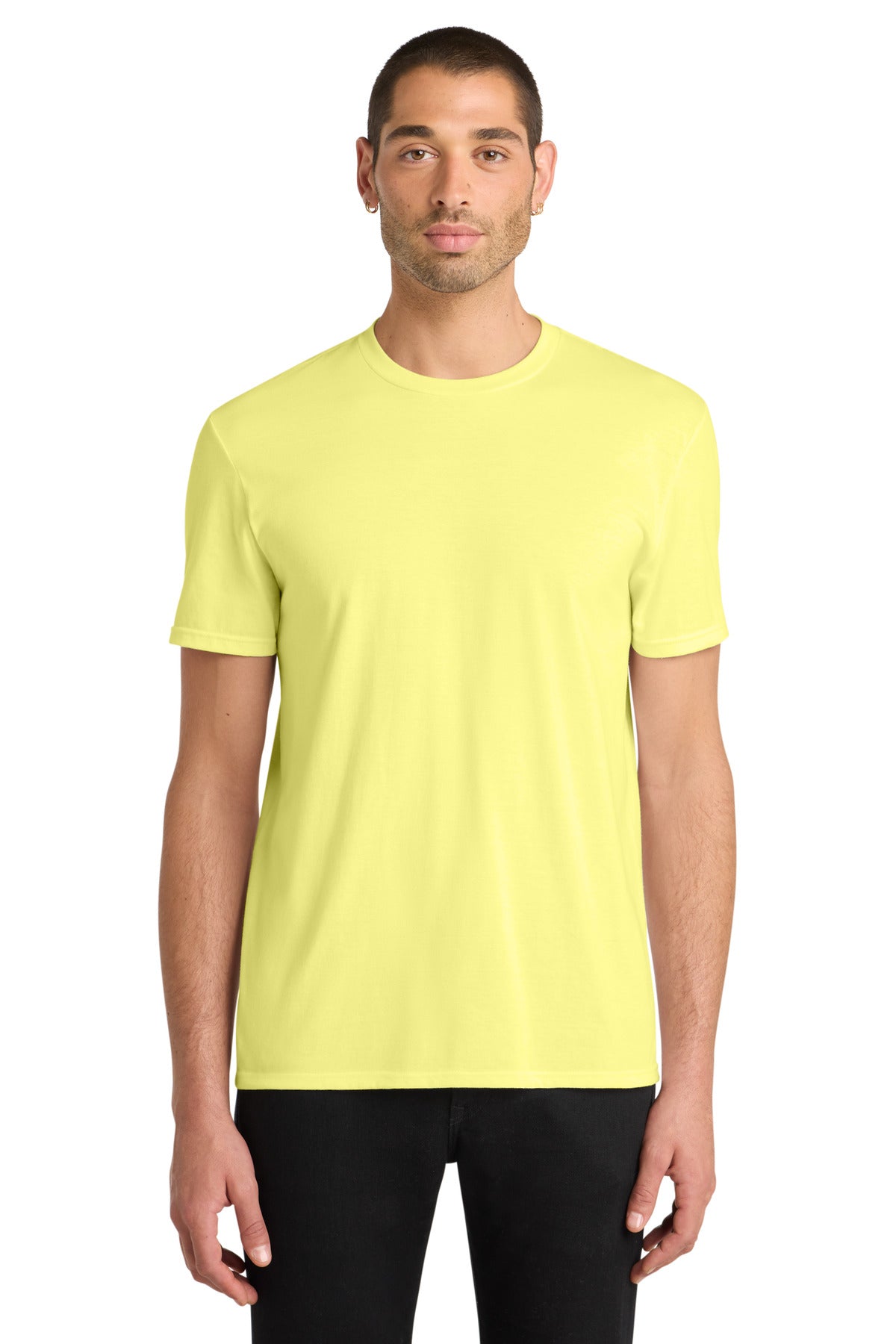 District Very Important Tee . DT6000 - Lemon Yellow - front