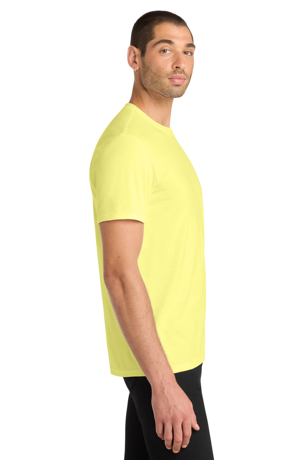 District Very Important Tee . DT6000 - Lemon Yellow - side