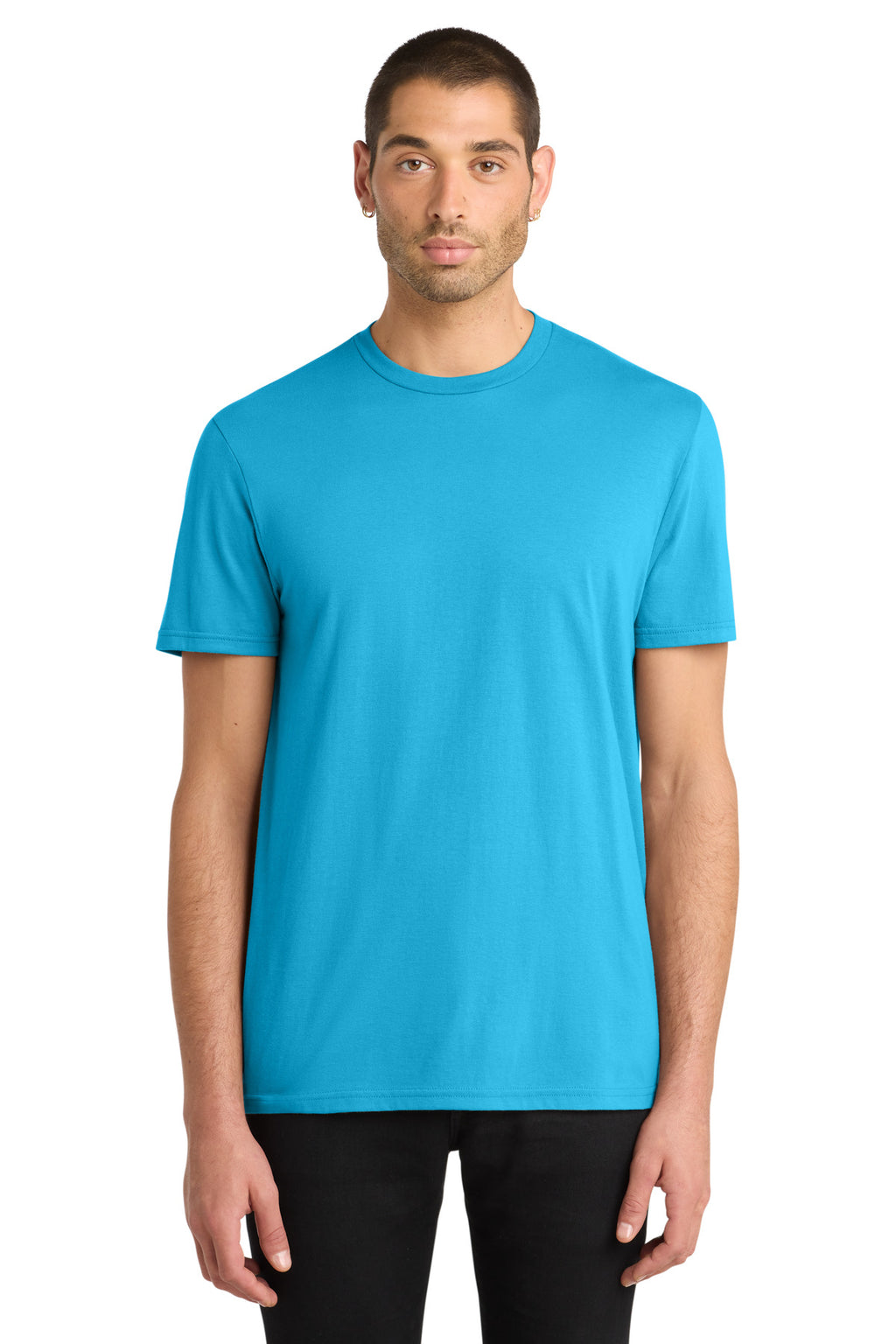 District Very Important Tee . DT6000 - Light Turquoise - front