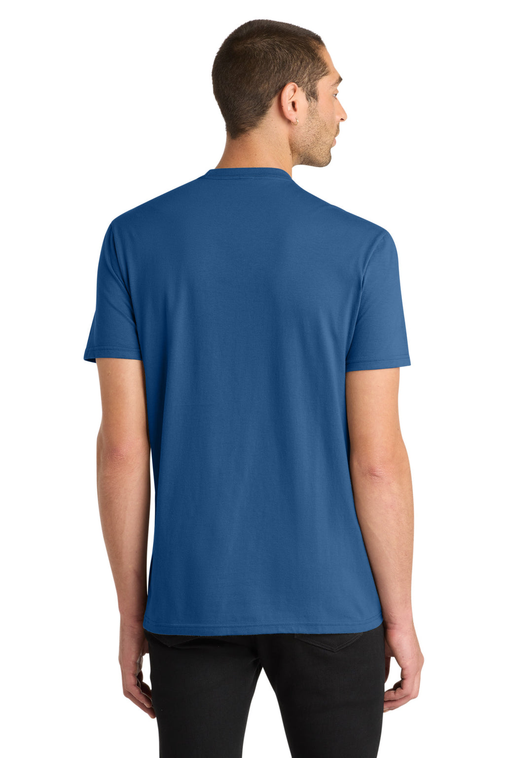 District Very Important Tee . DT6000 - Maritime Blue - back