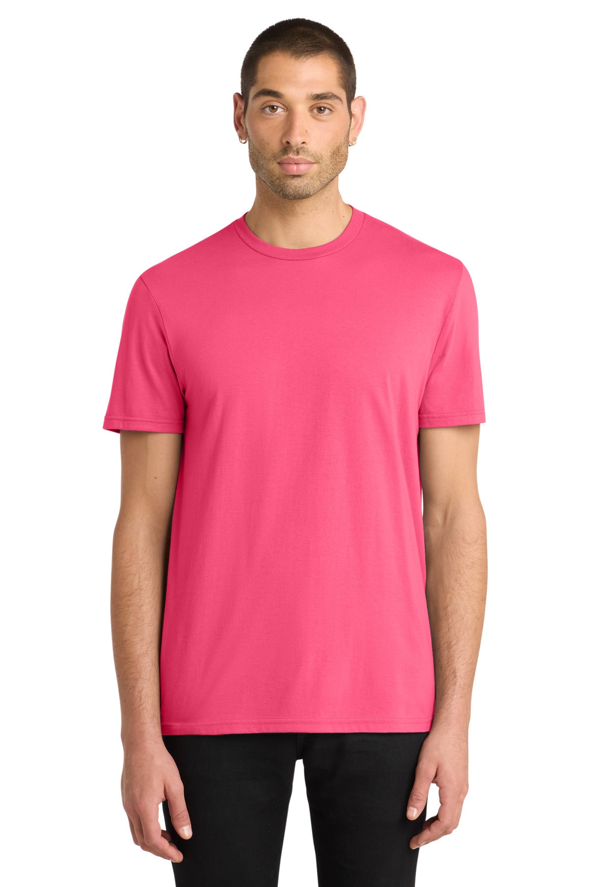 District Very Important Tee . DT6000 - Neon Pink - front
