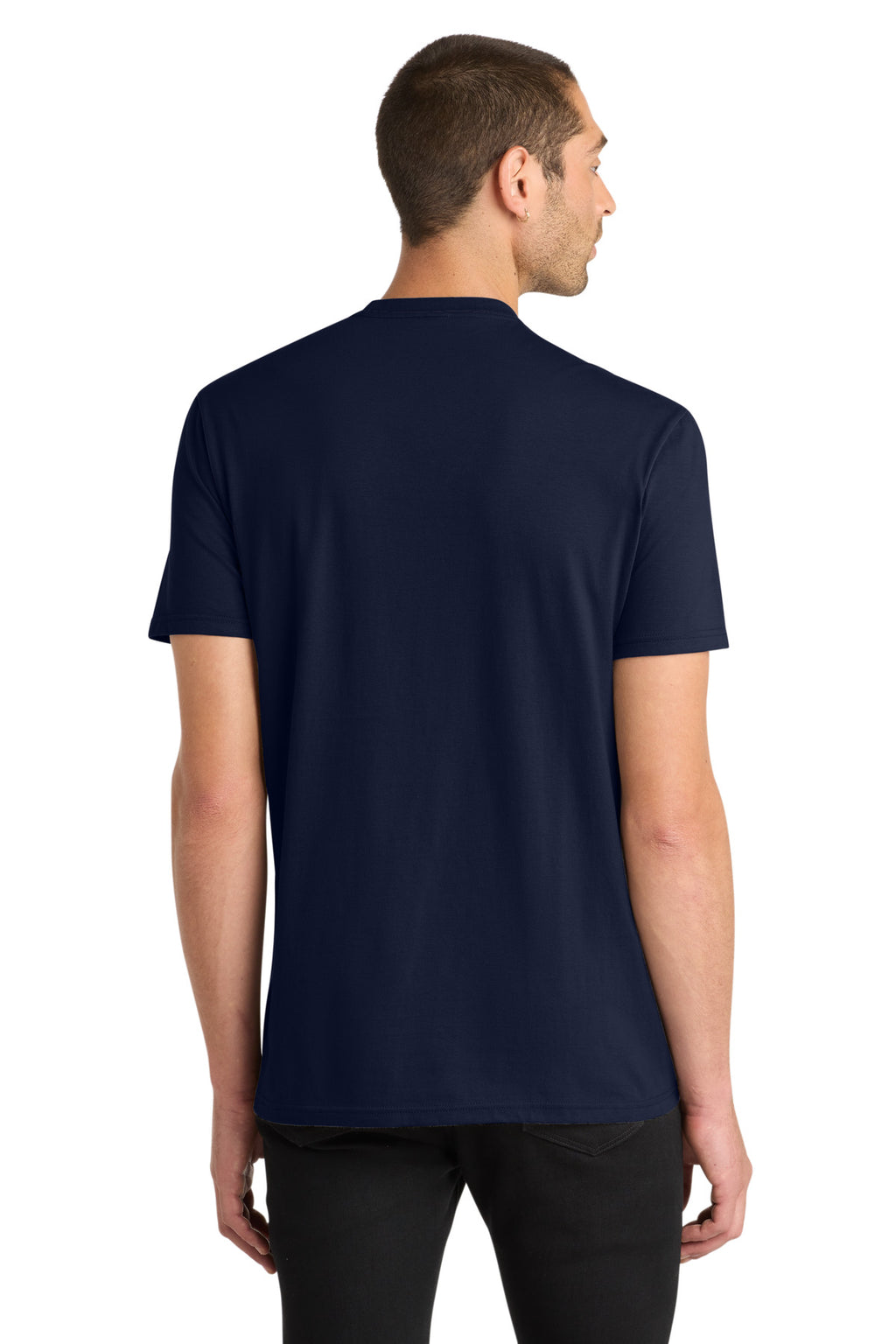 District Very Important Tee . DT6000 - New Navy - back