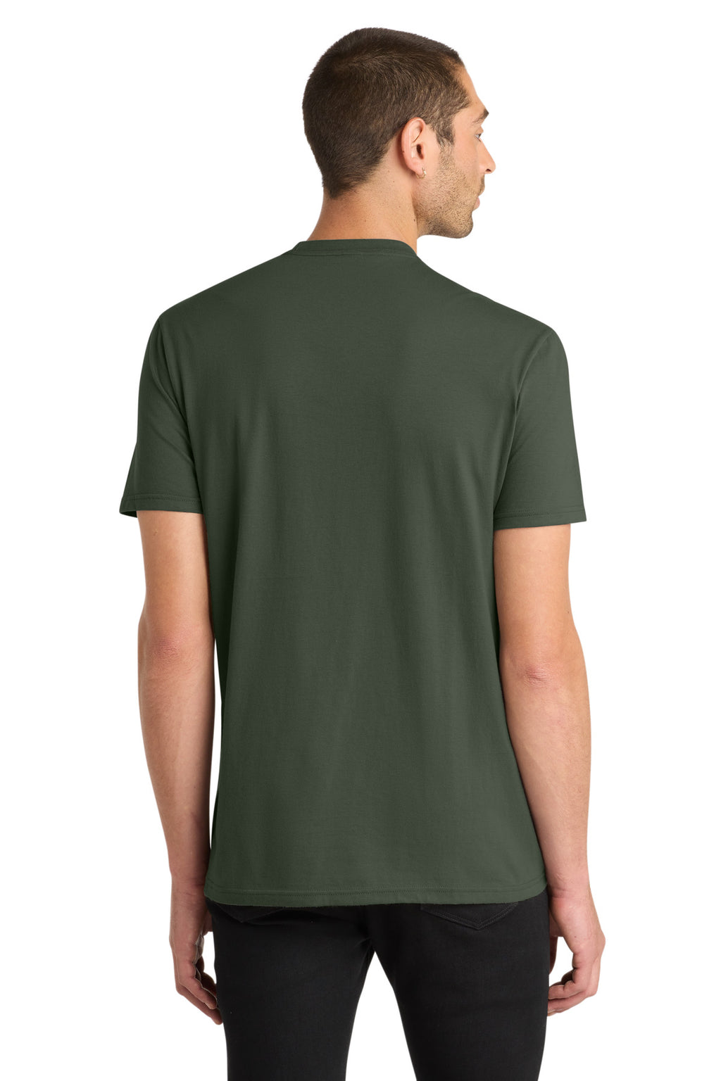District Very Important Tee . DT6000 - Olive - back