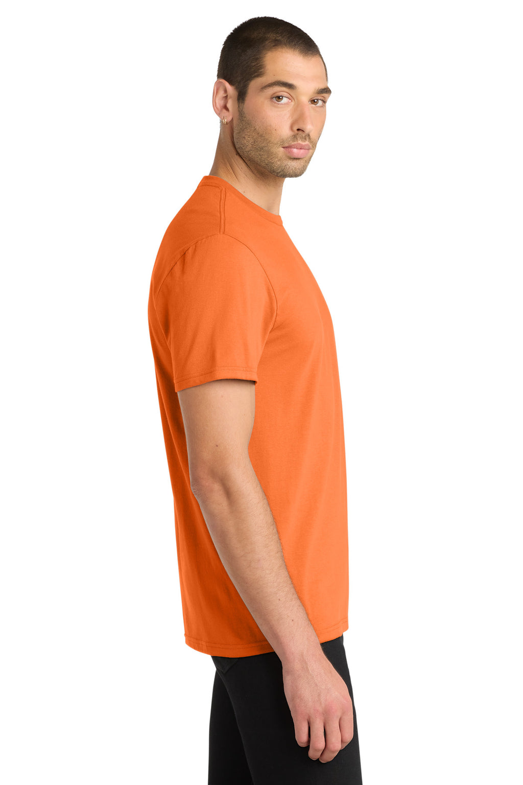 District Very Important Tee . DT6000 - Orange - side