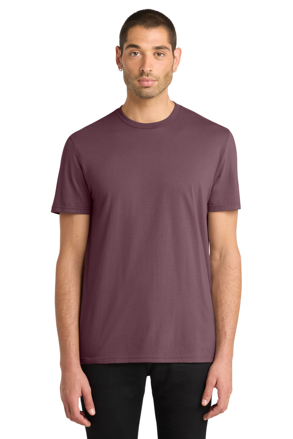 District Very Important Tee . DT6000 - Plum - front
