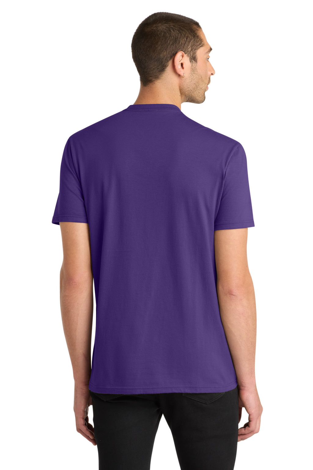 District Very Important Tee . DT6000 - Purple - back