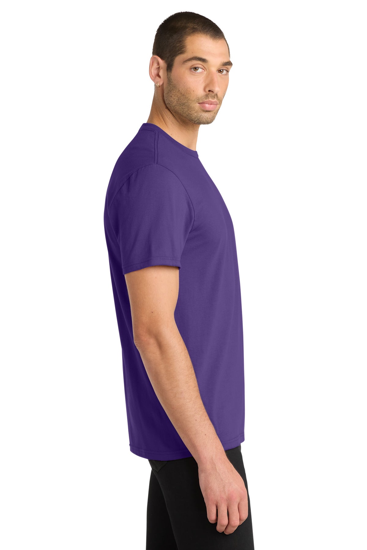 District Very Important Tee . DT6000 - Purple - side