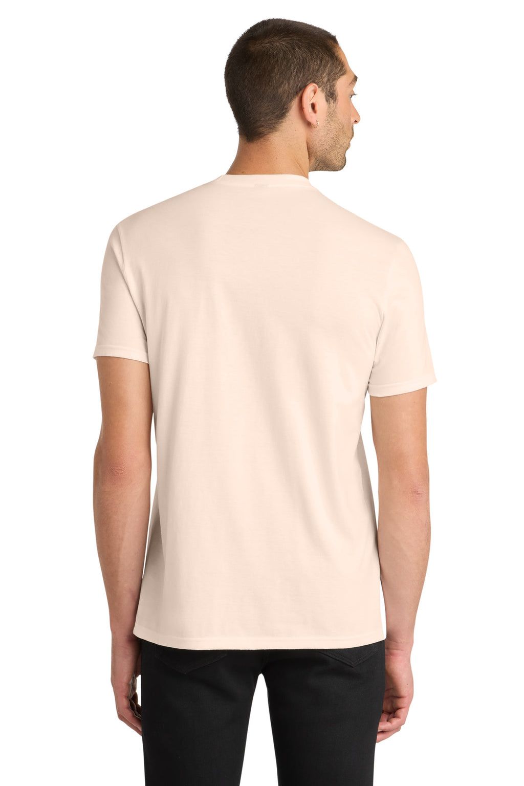 District Very Important Tee . DT6000 - Rosewater Pink - back
