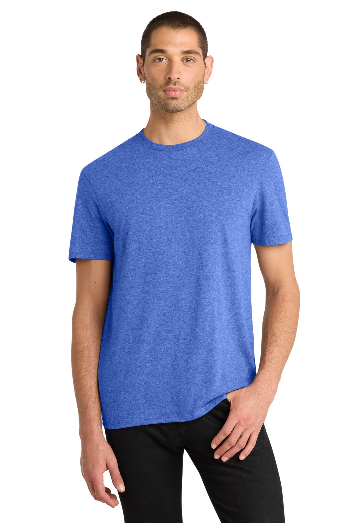 District Very Important Tee . DT6000 - Royal Frost - front