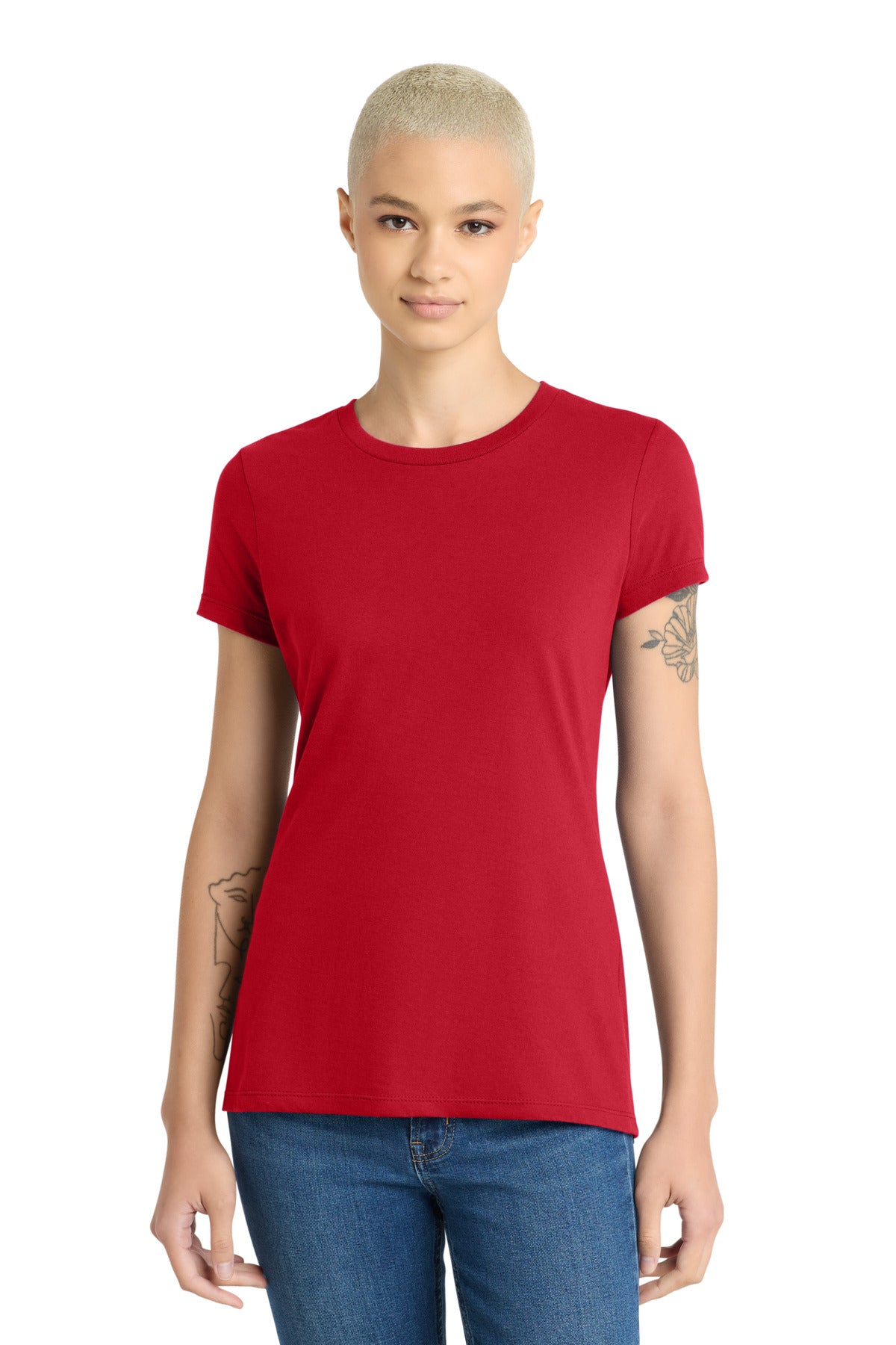 District Women's Very Important Tee . DT6002 - Classic Red - front