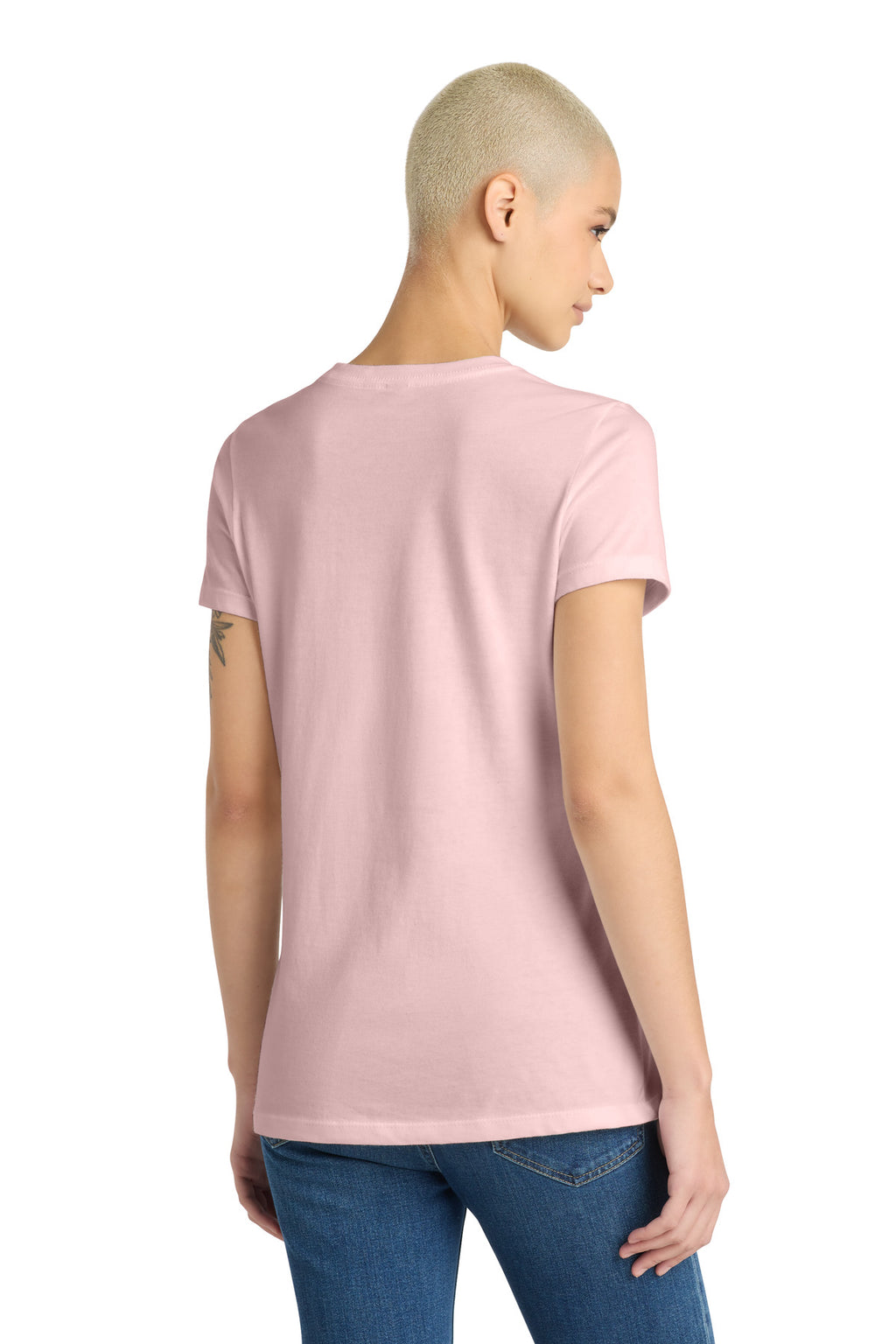 District Women's Very Important Tee . DT6002 - Dusty Lavender - back