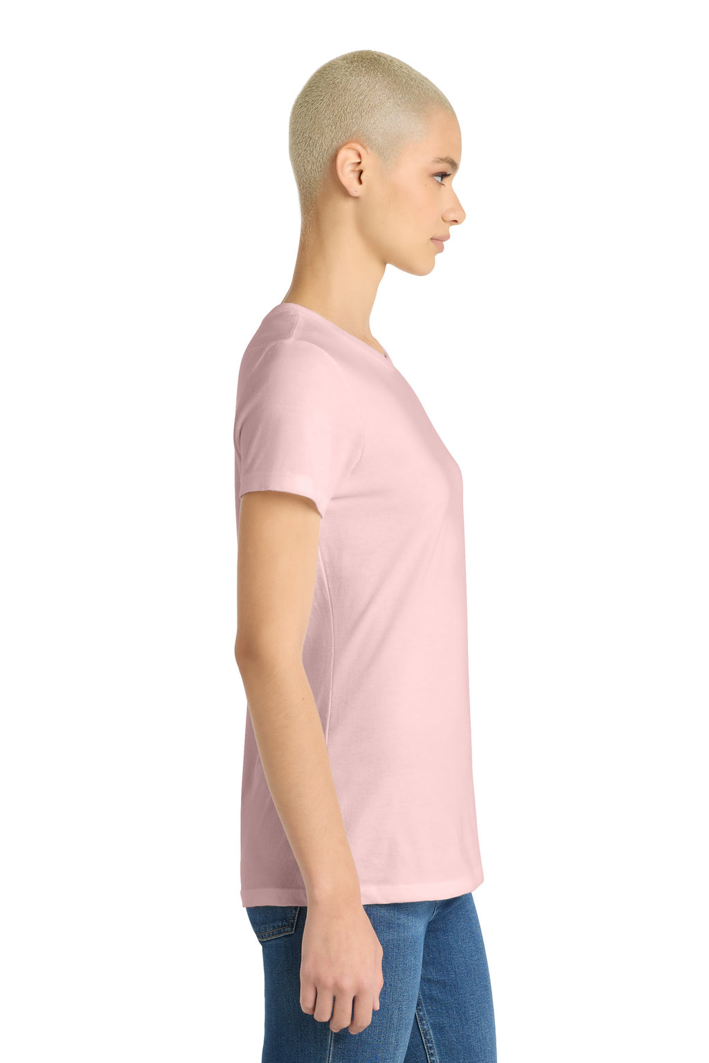 District Women's Very Important Tee . DT6002 - Dusty Lavender - side