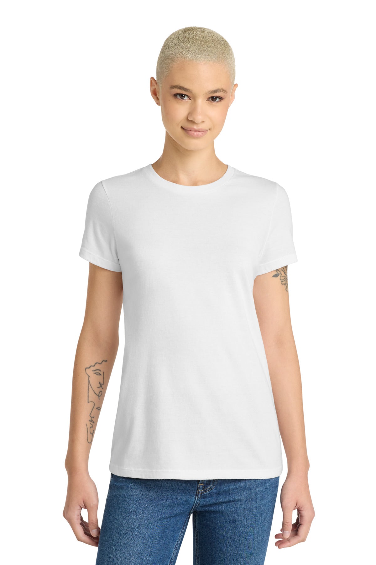 District Women's Very Important Tee . DT6002 - White - front