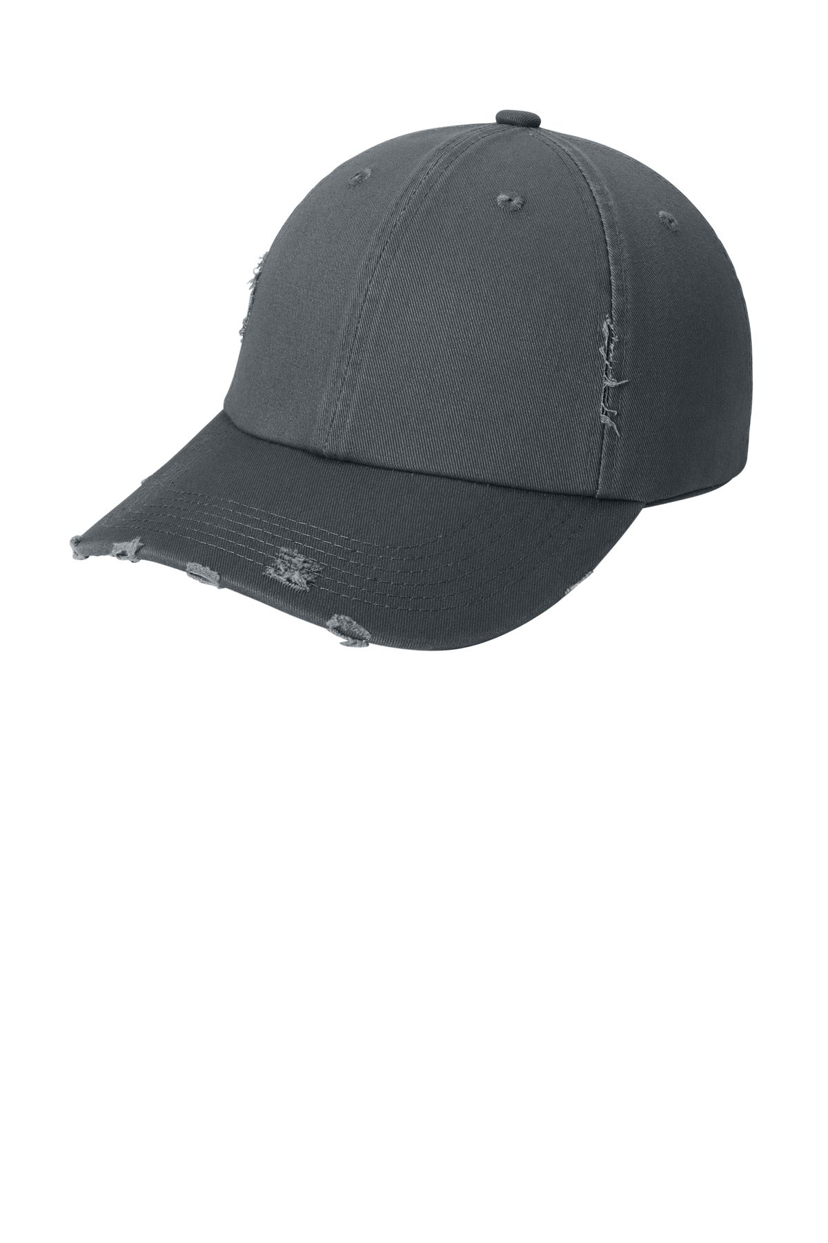 District Distressed Cap. DT600 - Nickel - front
