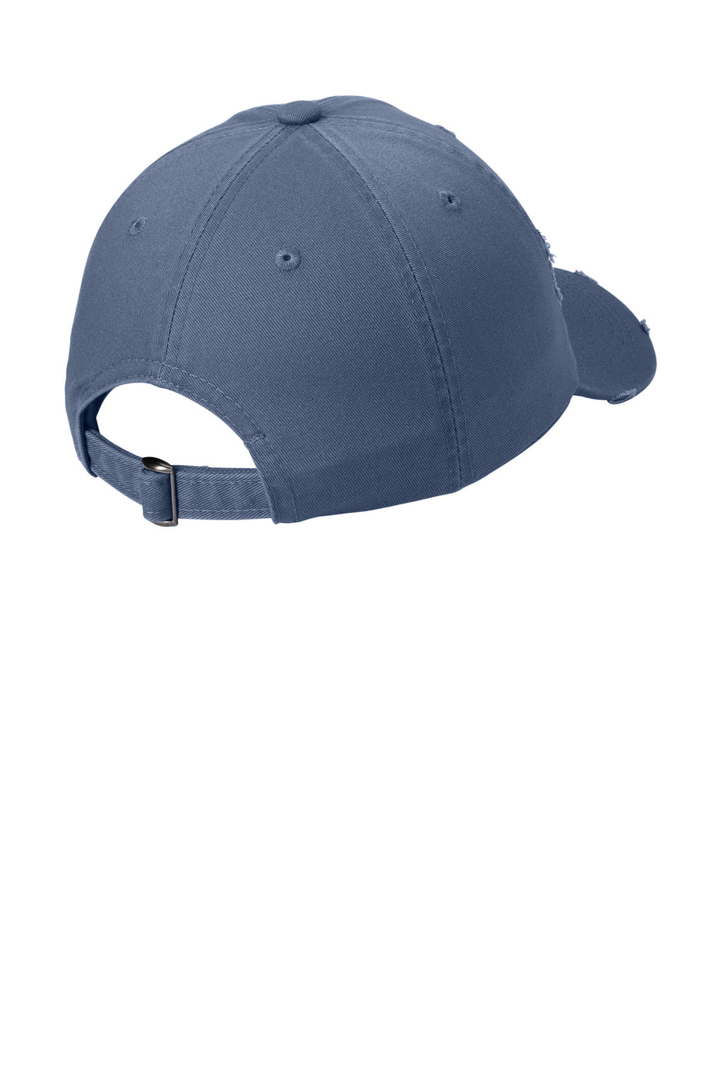District Distressed Cap. DT600 - Scotland Blue - back