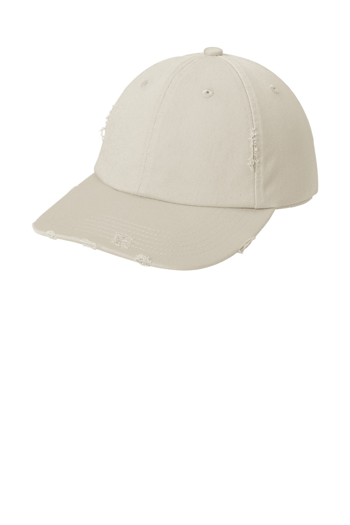 District Distressed Cap. DT600 - Stone - front