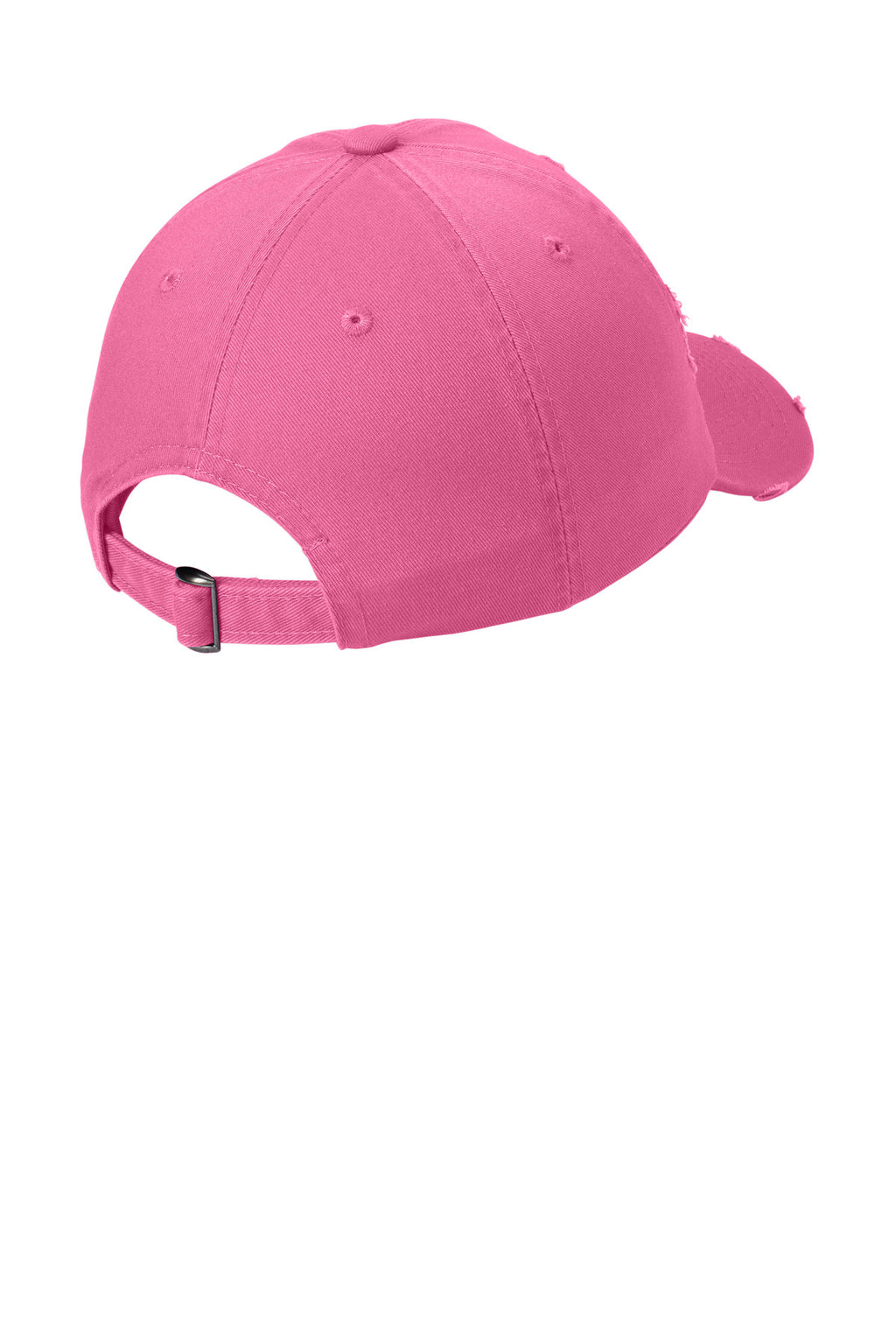 District Distressed Cap. DT600 - True Pink - back