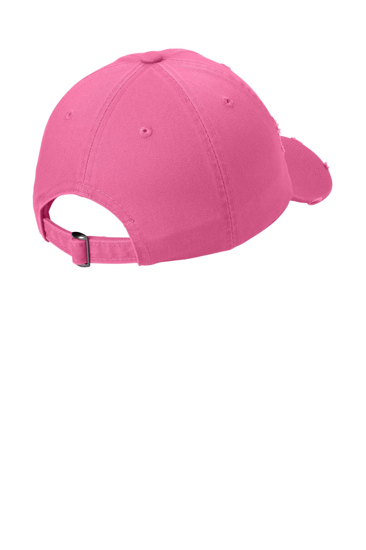 District Distressed Cap. DT600 - True Pink - back