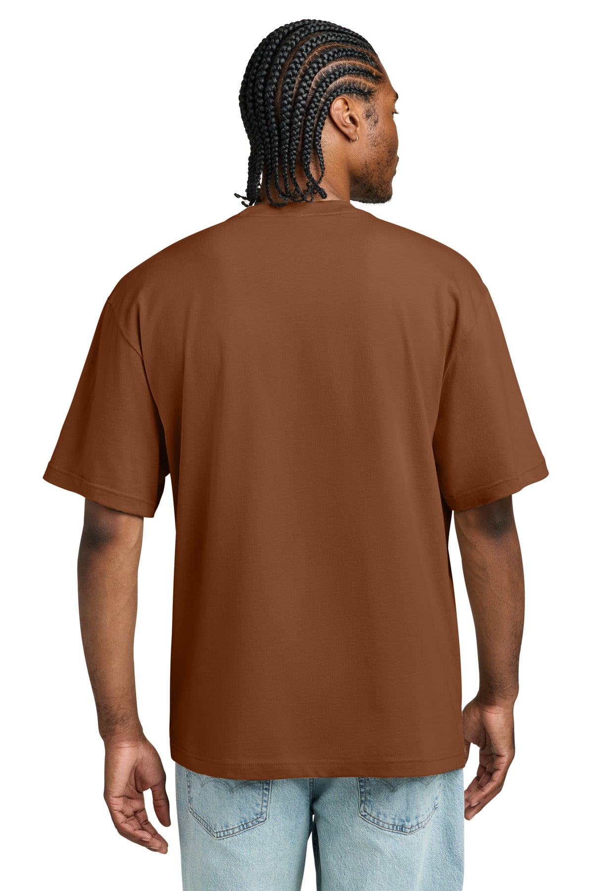 District Heavyweight Very Important Tee DT6065 - Baked Clay - back