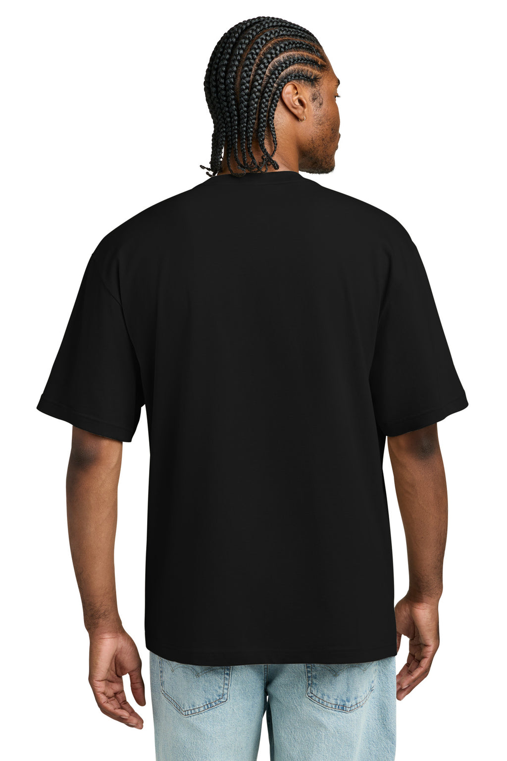 District Heavyweight Very Important Tee DT6065 - Black - back
