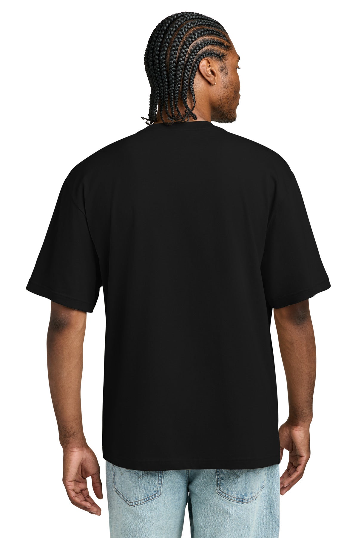 District Heavyweight Very Important Tee DT6065 - Black - back