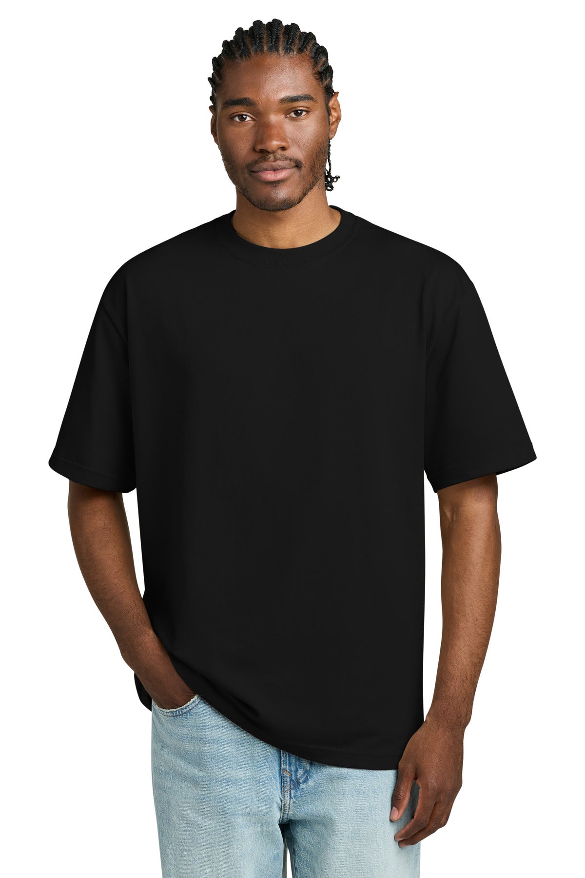 District Heavyweight Very Important Tee DT6065 - Black - front