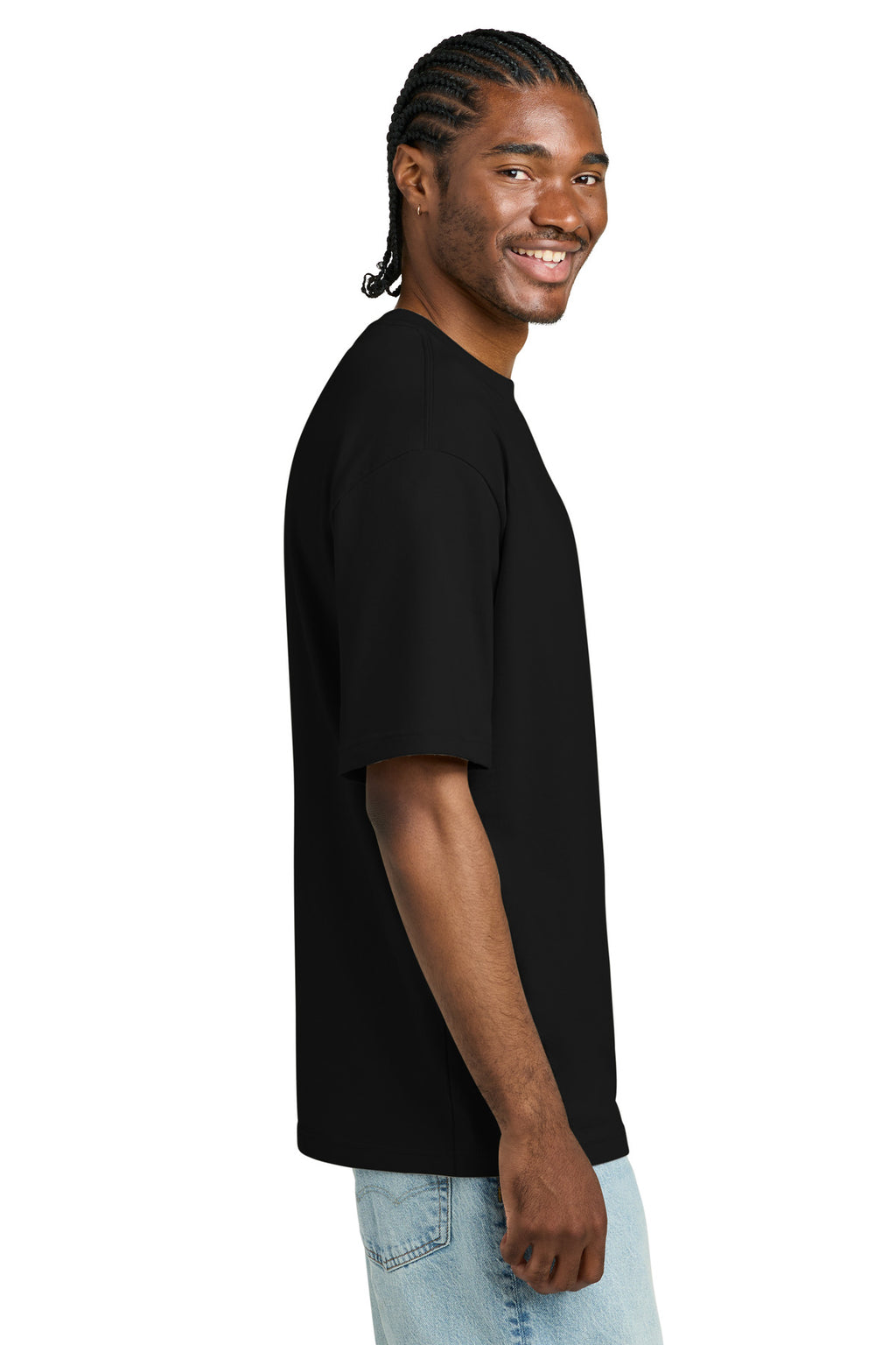 District Heavyweight Very Important Tee DT6065 - Black - side