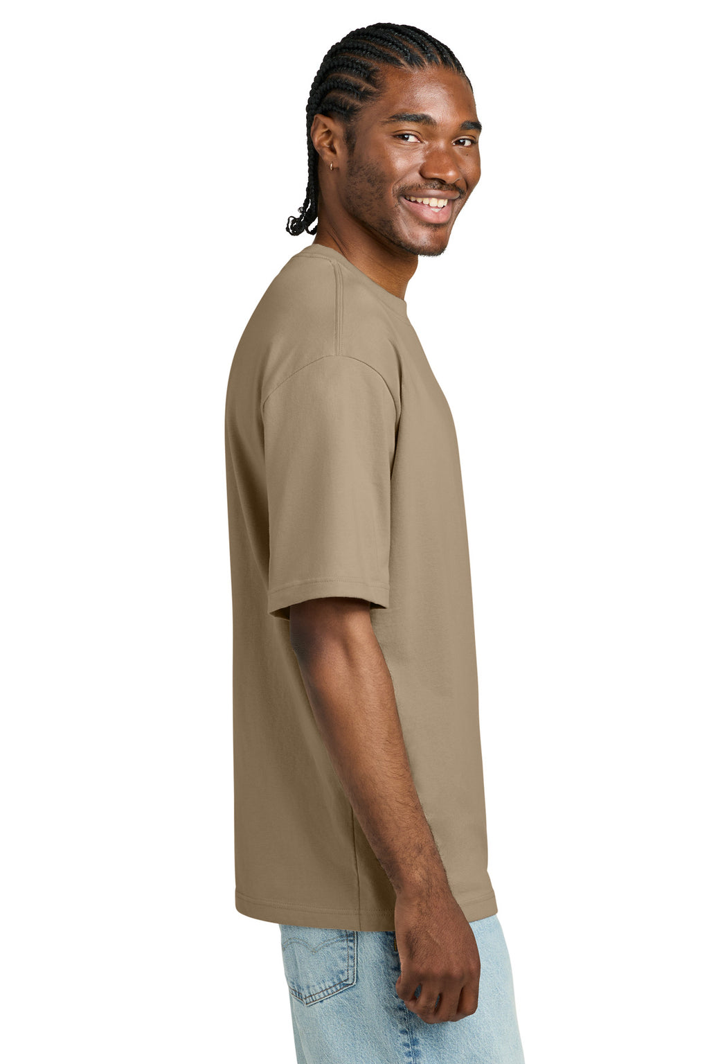 District Heavyweight Very Important Tee DT6065 - Desert Tan - side
