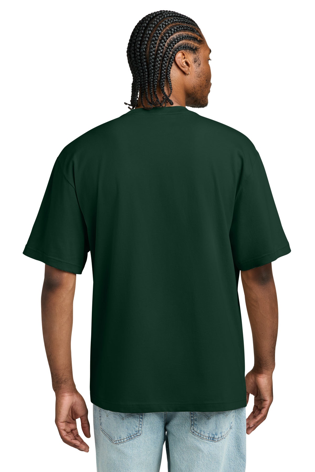District Heavyweight Very Important Tee DT6065 - Forest Green - back