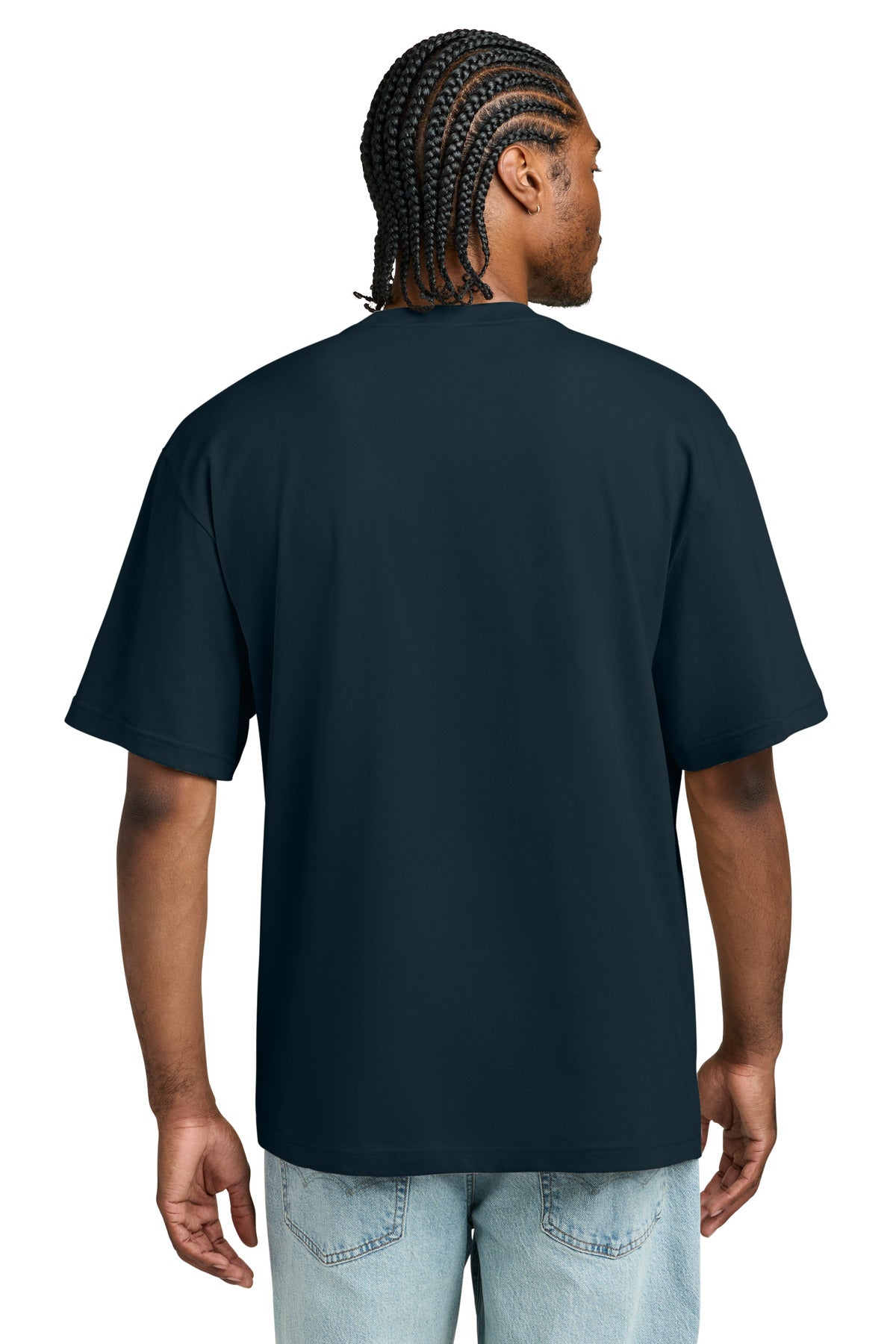 District Heavyweight Very Important Tee DT6065 - Navy Blue - back