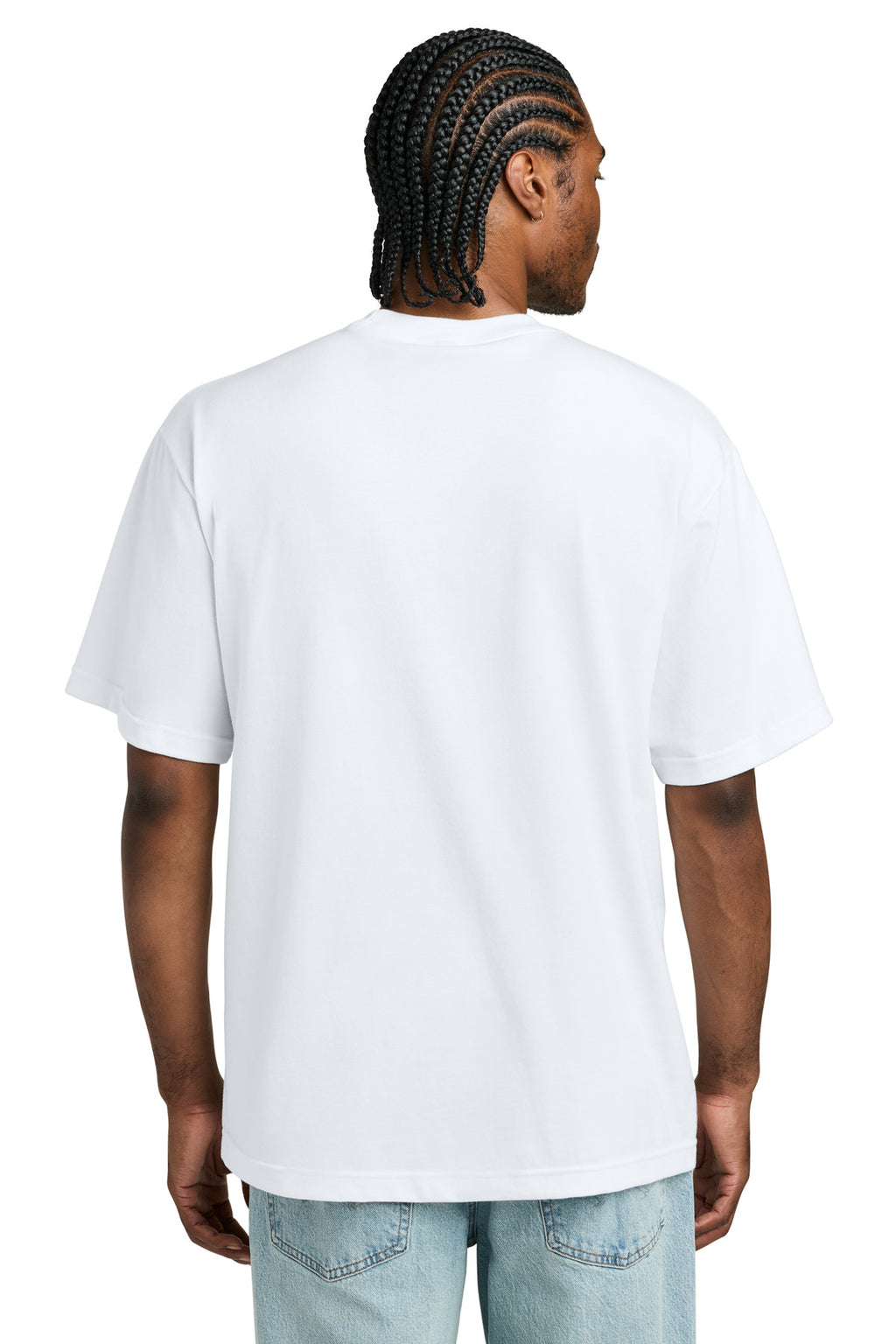 District Heavyweight Very Important Tee DT6065 - White - back