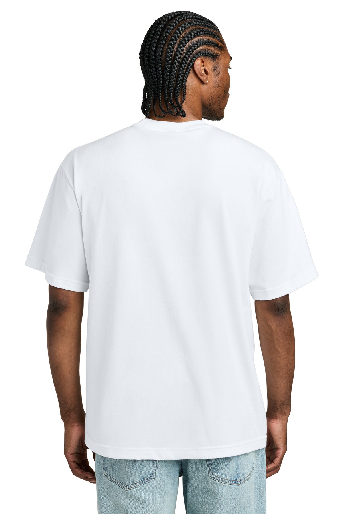 District Heavyweight Very Important Tee DT6065 - White - back