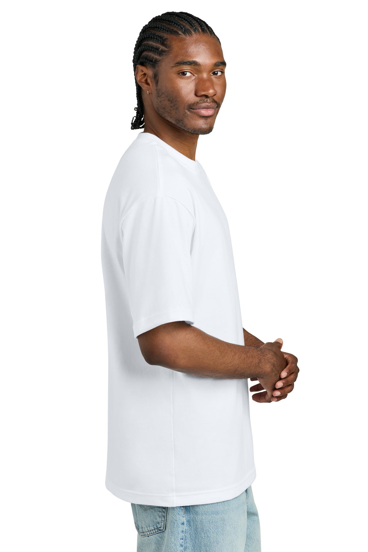 District Heavyweight Very Important Tee DT6065 - White - side