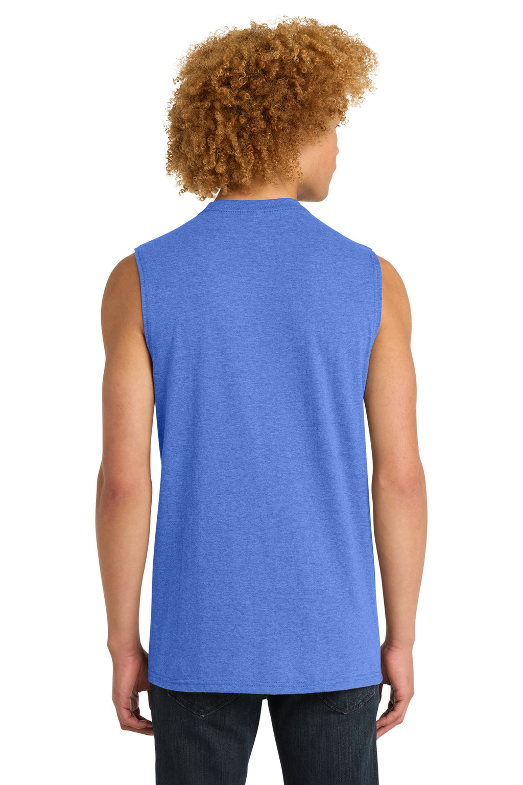 District V.I.T     Muscle Tank     DT6300 - Royal Frost - back