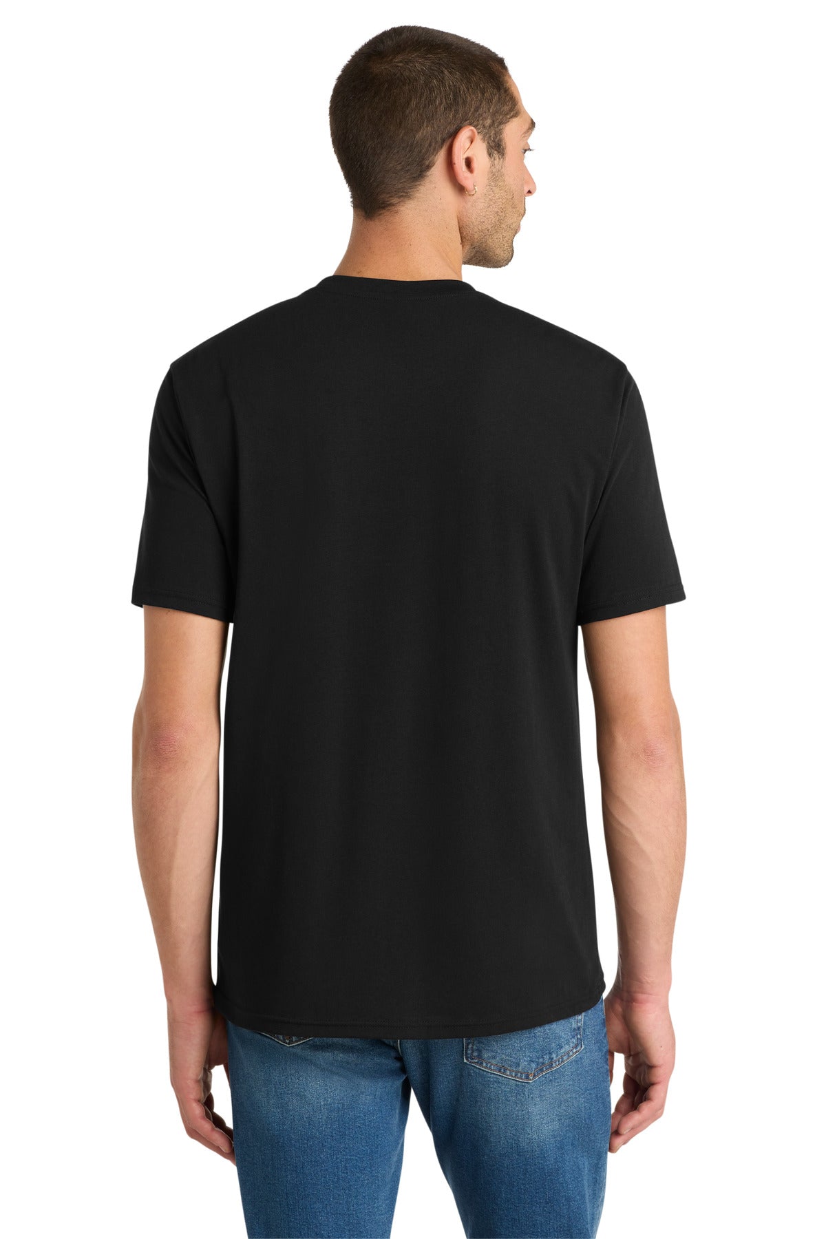 District Flex Tee DT7500 - Black - back