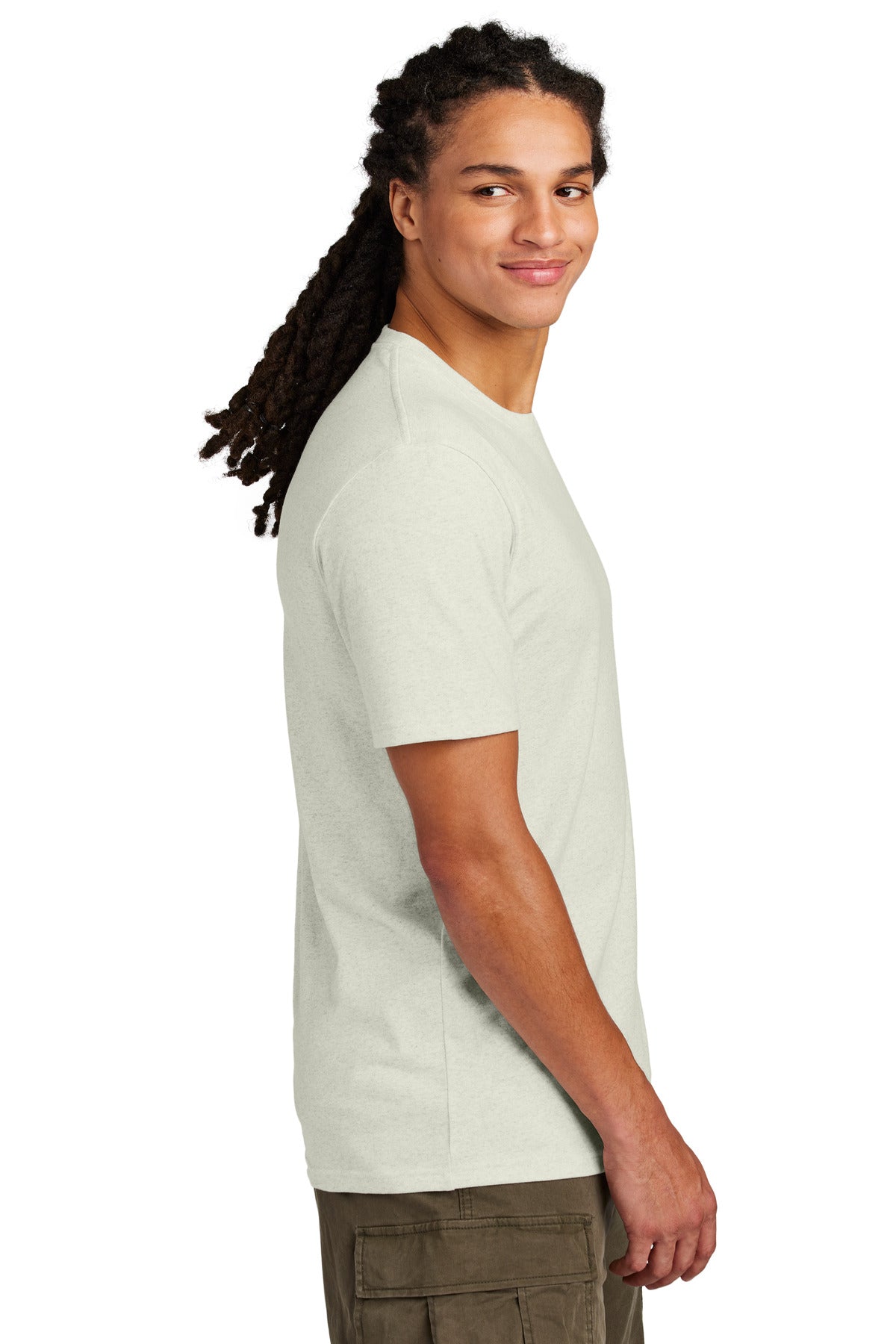 District Re-Tee DT8000 - Ash - side