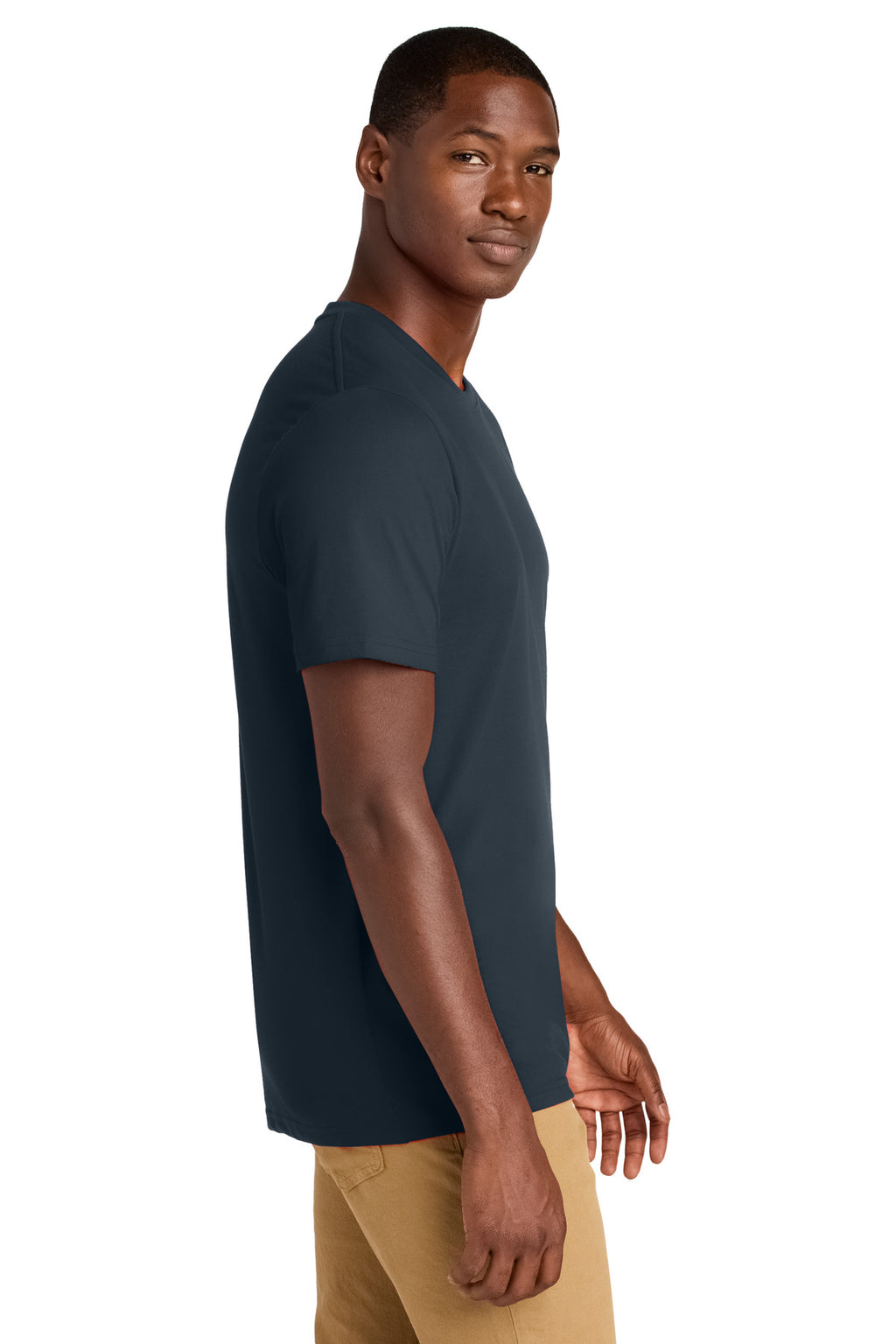 District Re-Tee DT8000 - True Navy - side