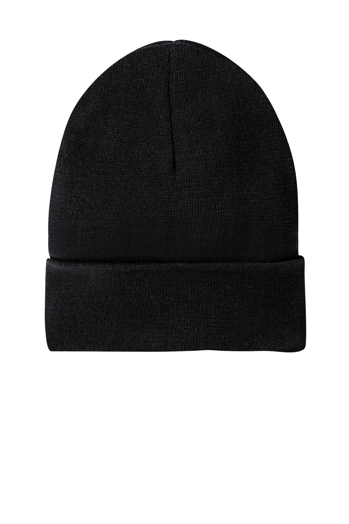 District Re-Beanie DT815 - Black - front
