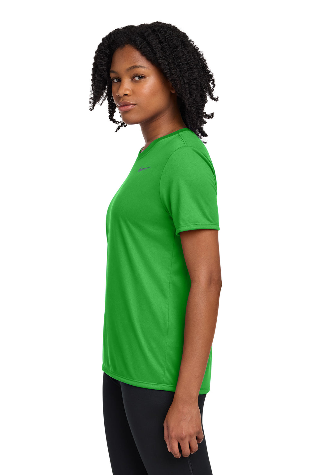 Nike Women's Team rLegend Tee DV7312 - Apple Green - side