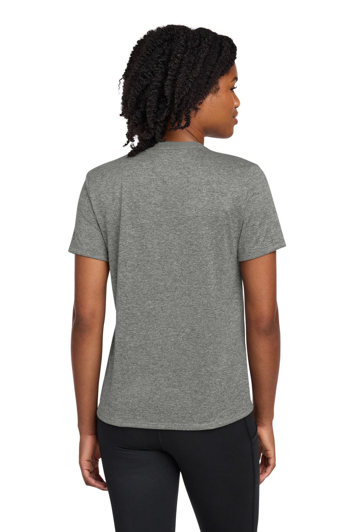 Nike Women's Team rLegend Tee DV7312 - Carbon Heather - back