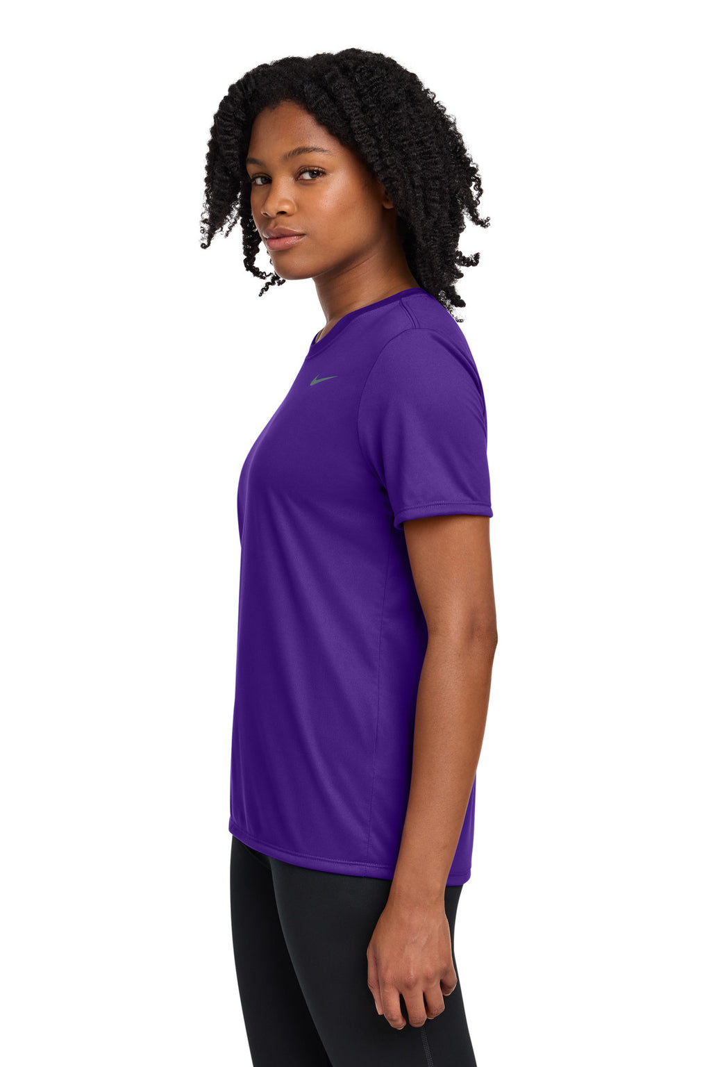 Nike Women's Team rLegend Tee DV7312 - Court Purple - side