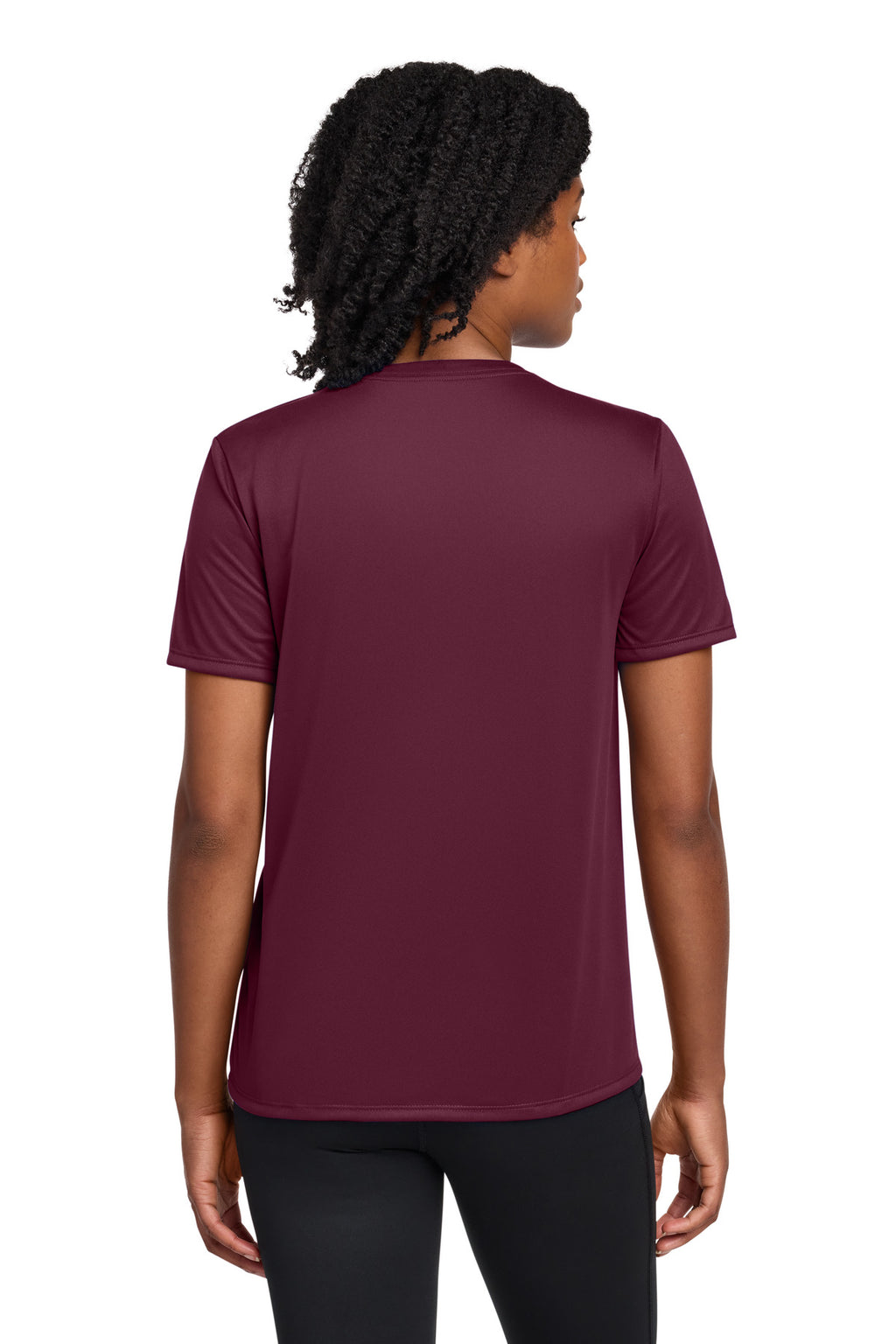 Nike Women's Team rLegend Tee DV7312 - Deep Maroon - back