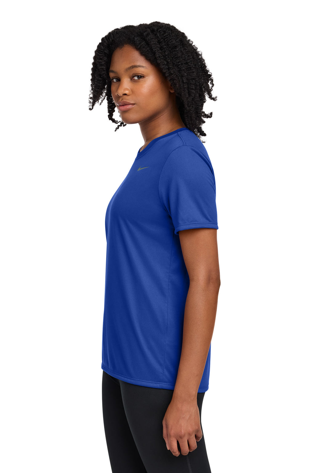Nike Women's Team rLegend Tee DV7312 - Game Royal - side