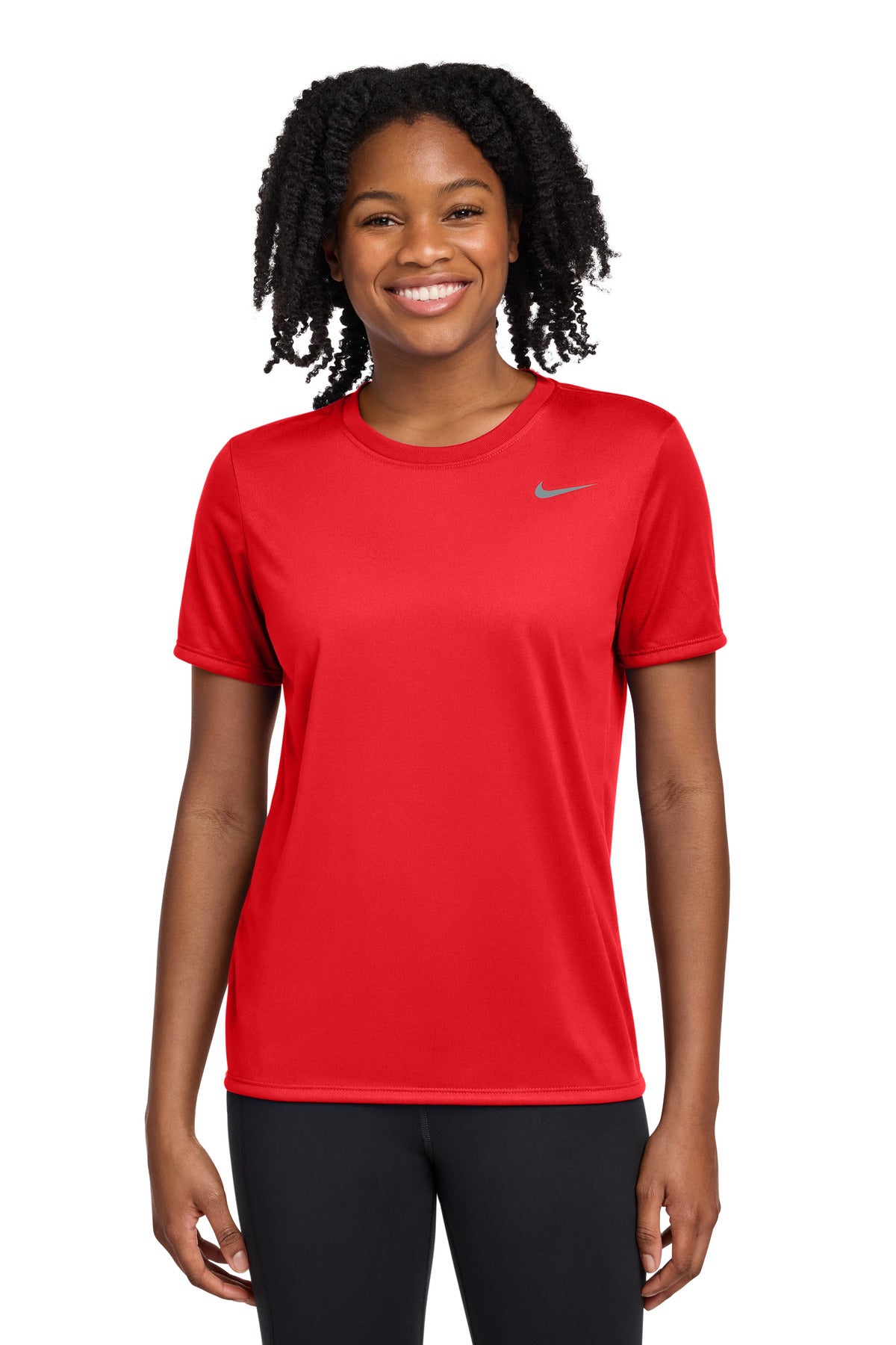 Nike Women's Team rLegend Tee DV7312 - University Red - front